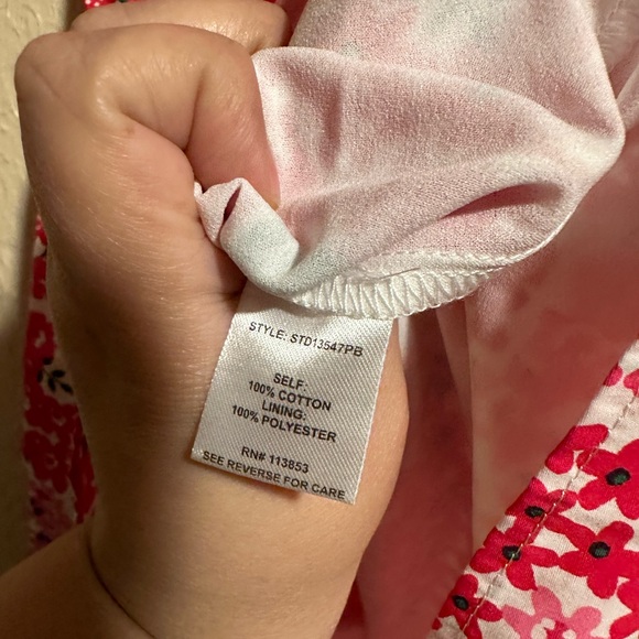 Sugarlips Ditsy Floral Mini‎ Dress Puff Sleeves Size Small - Picture 9 of 10